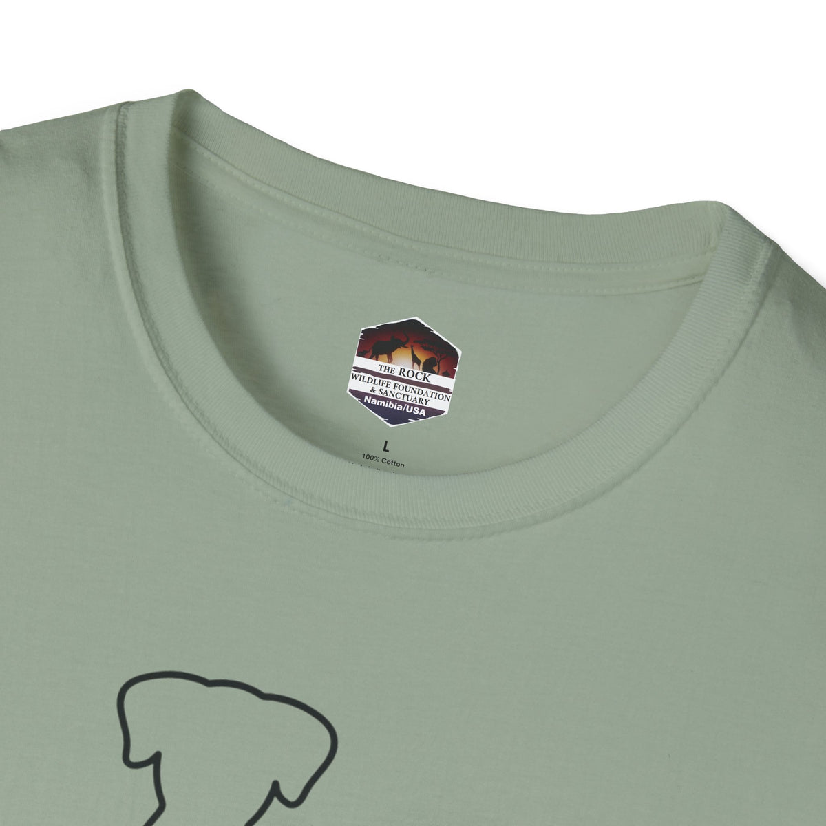 Dog and Cat Line Art T‑Shirt — Minimal Pet Silhouette Tee