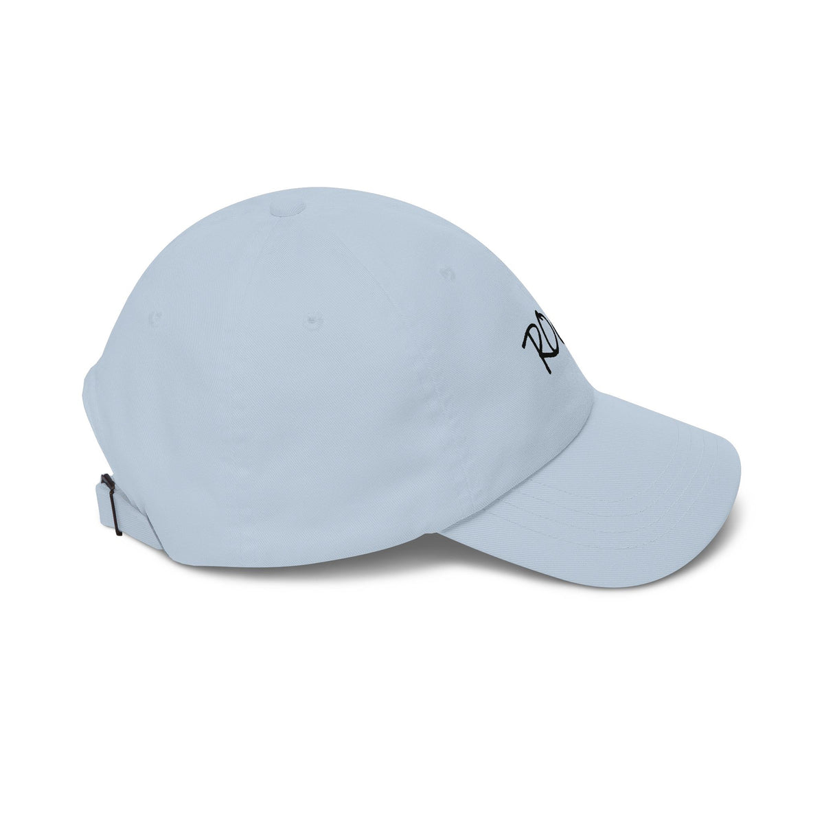 Rock Script Dad Cap — Casual Embroidered Baseball Hat
