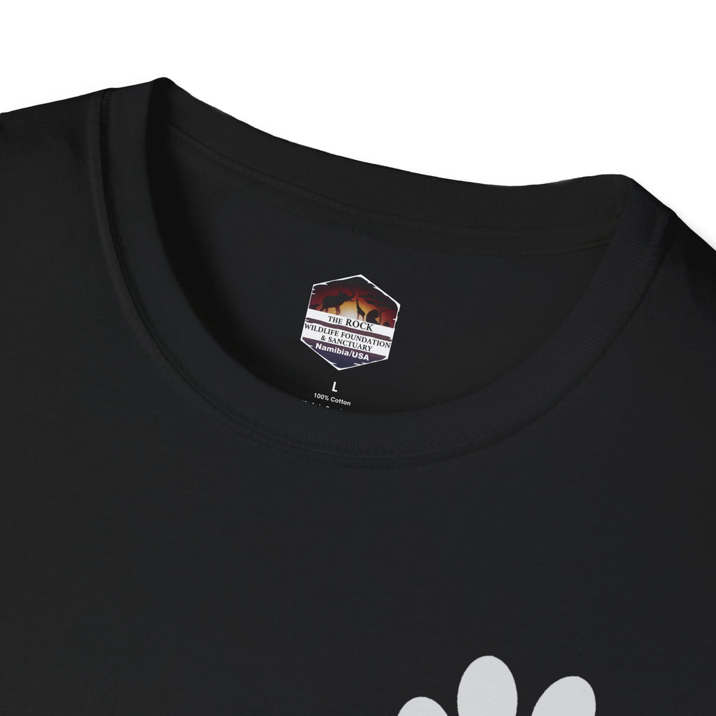 T-Shirt — Paw & Heartbeat EKG Design (Pet Lover Tee)