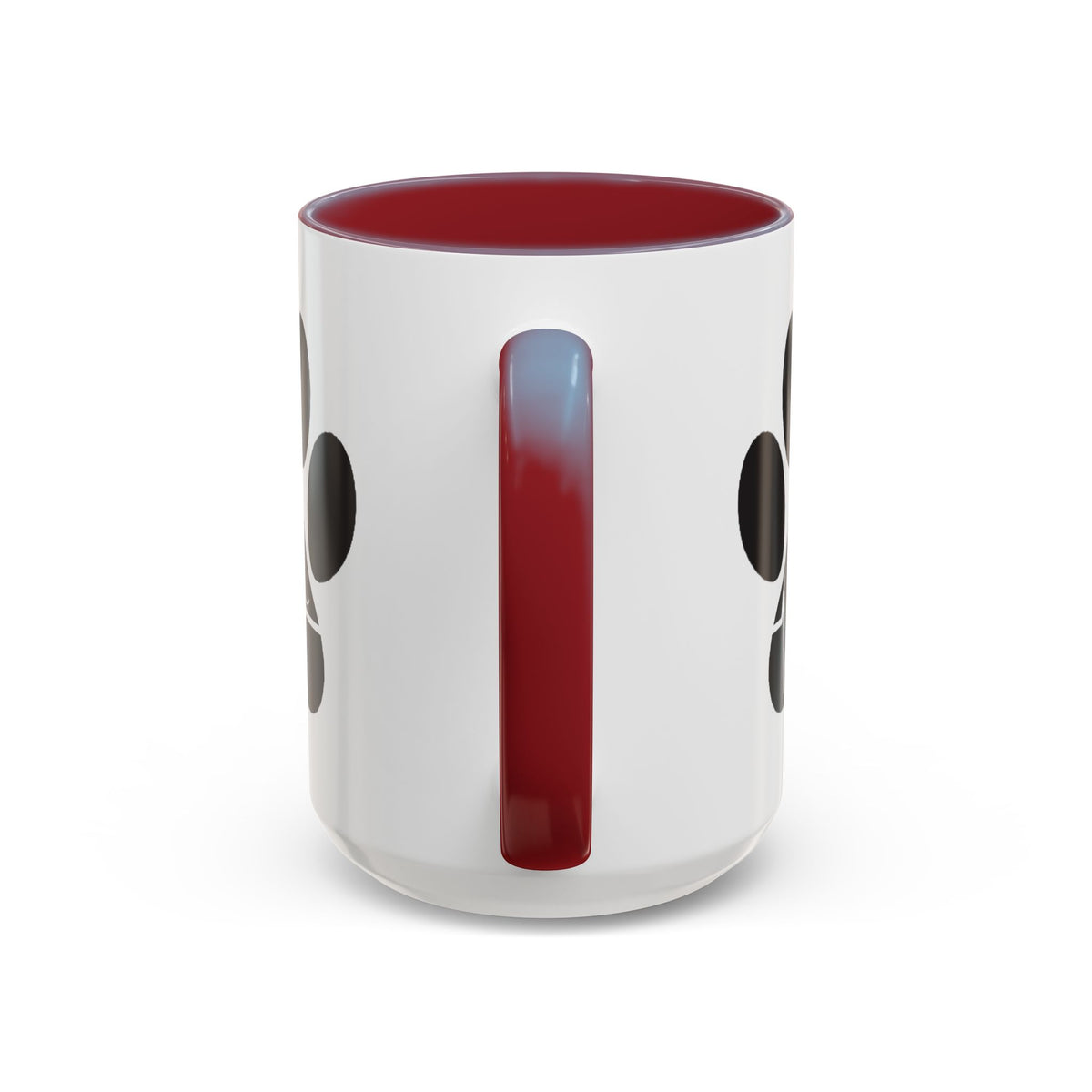Dog Paw Heartbeat Coffee Mug — Pet Lover Accent Mug (11/15oz)