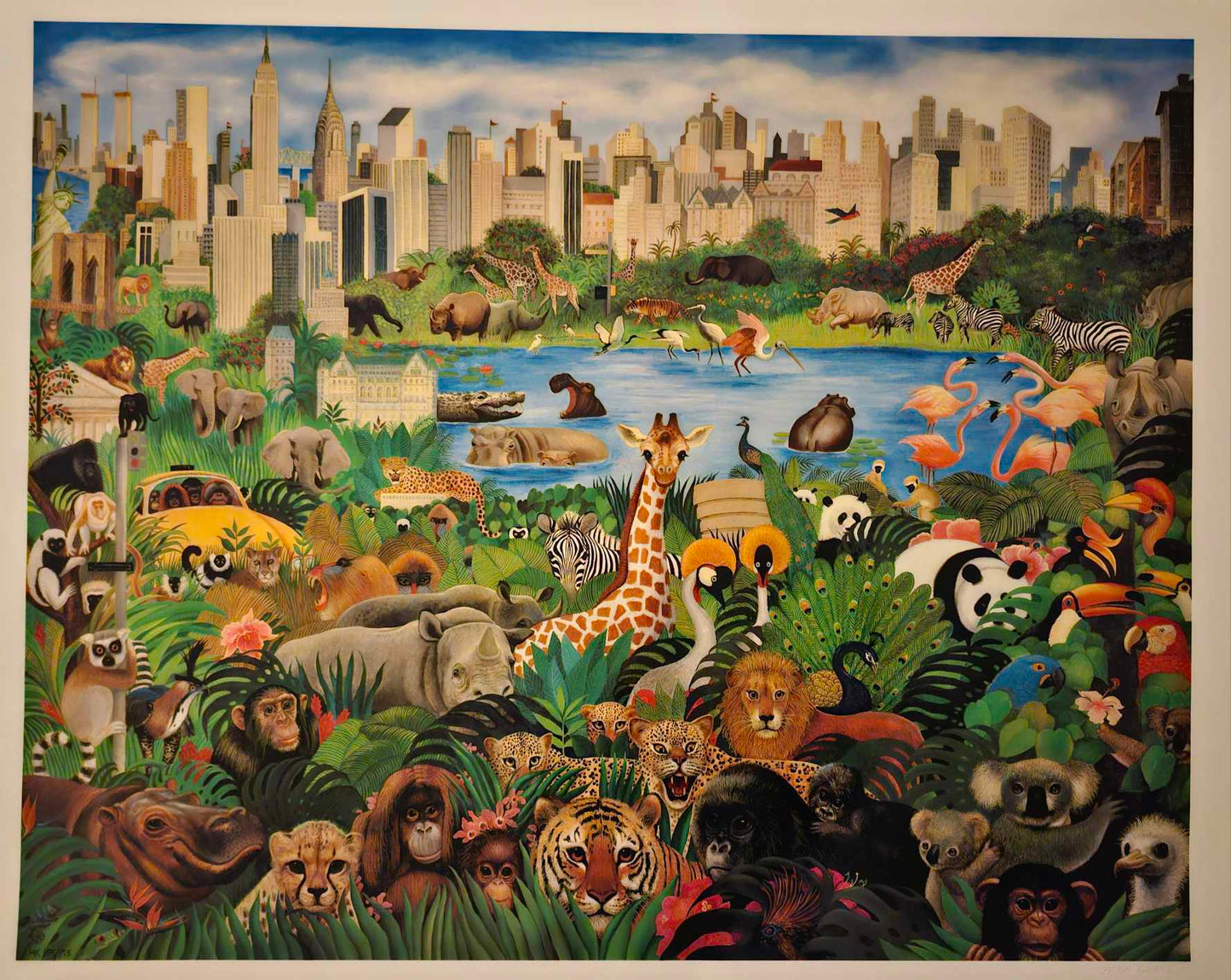 "It's A Jungle Out There" - Margaret Keane