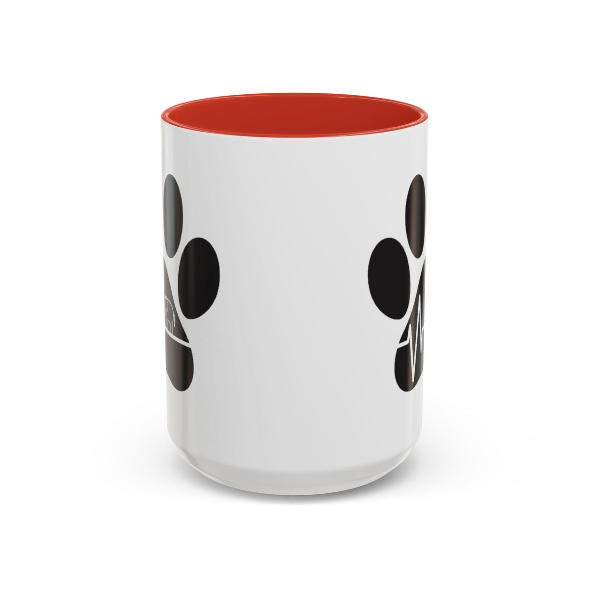 Elephant Paw Coffee Mug — Animal Rescue Heartbeat Accent Mug