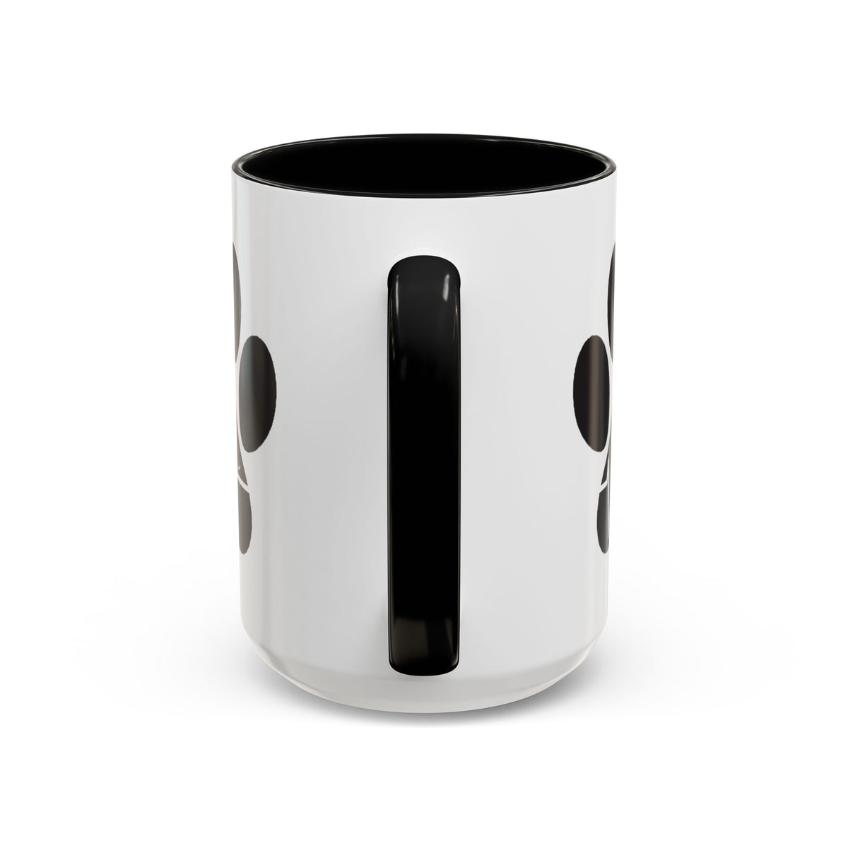 Dog Paw Heartbeat Coffee Mug — Pet Lover Accent Mug (11/15oz)