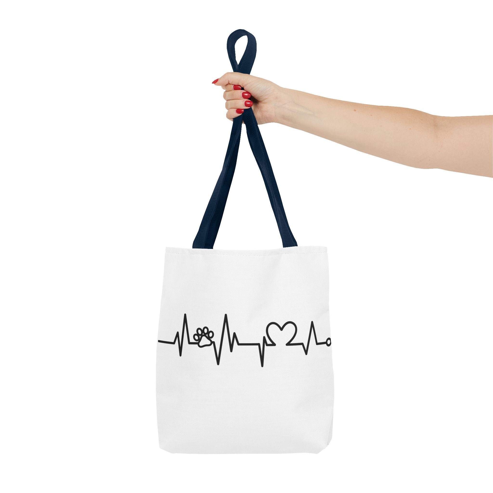 Animal ECG Tote Bag