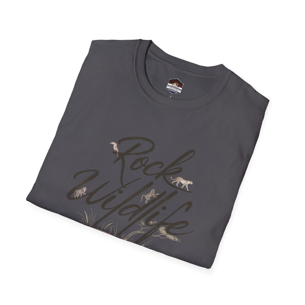 Rock Wildlife T-Shirt — Nature-Inspired Graphic Tee