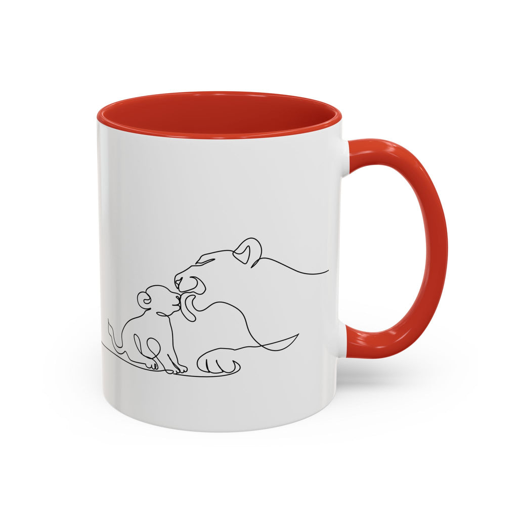 Lioness and Cub Mug