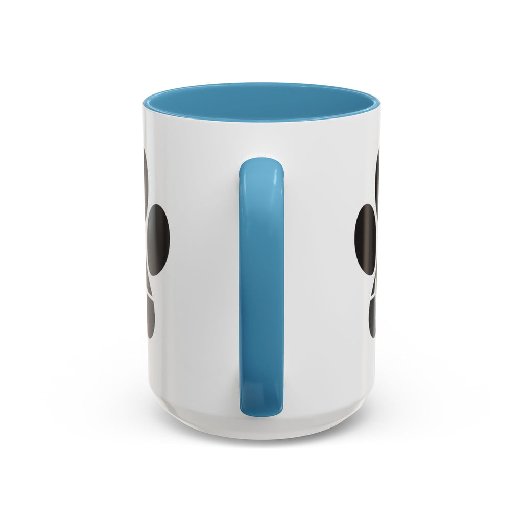 Cat Paw Heartbeat Coffee Mug — Pet Lover Accent Mug (11/15oz)