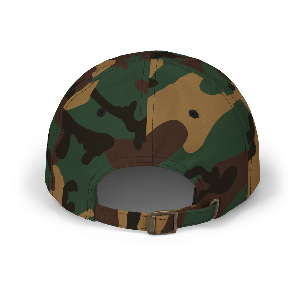 Rock Script Dad Cap — Casual Embroidered Baseball Hat