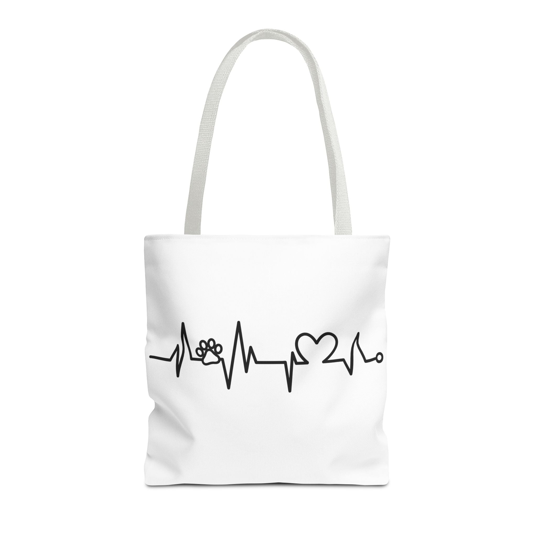 Animal ECG Tote Bag