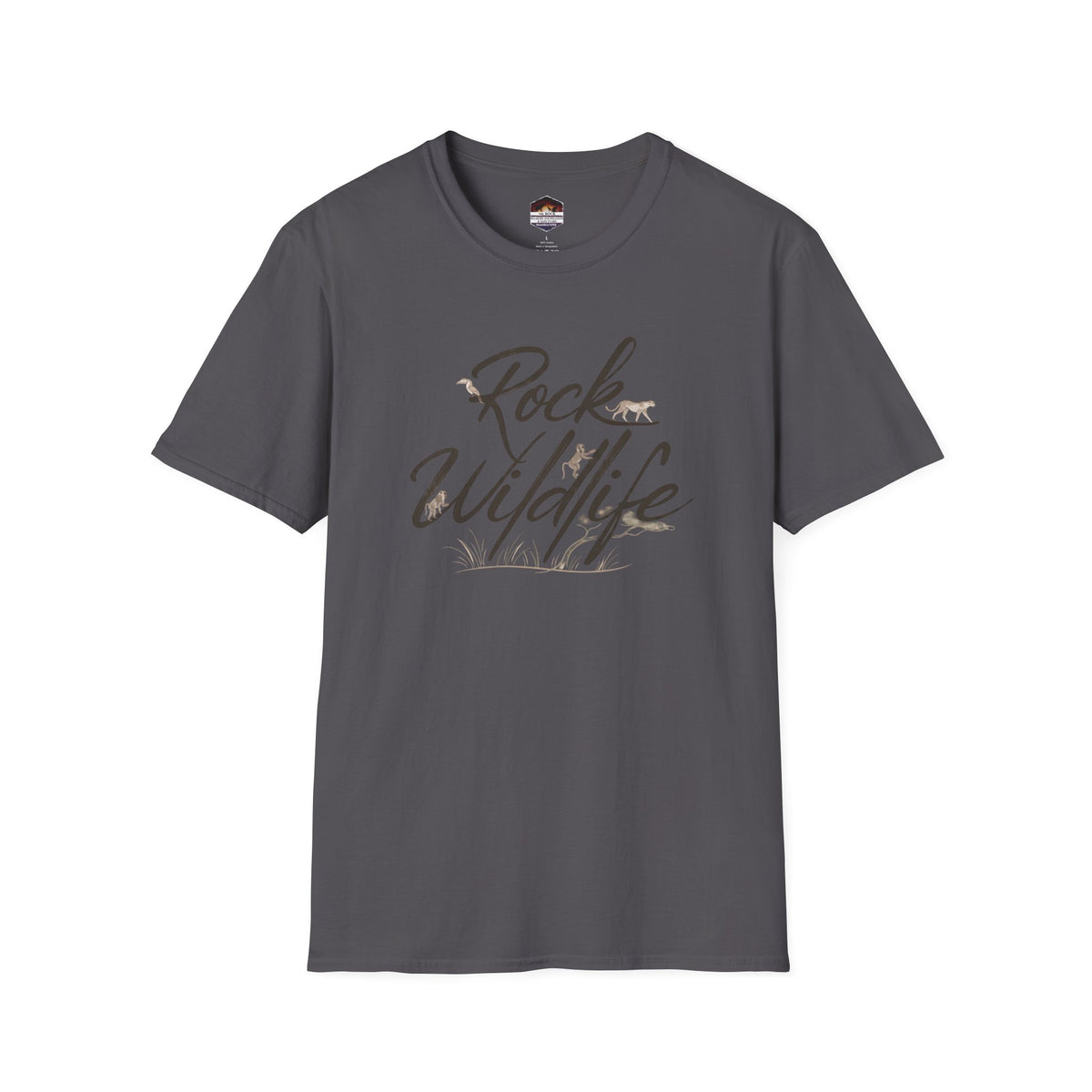Rock Wildlife T-Shirt — Nature-Inspired Graphic Tee