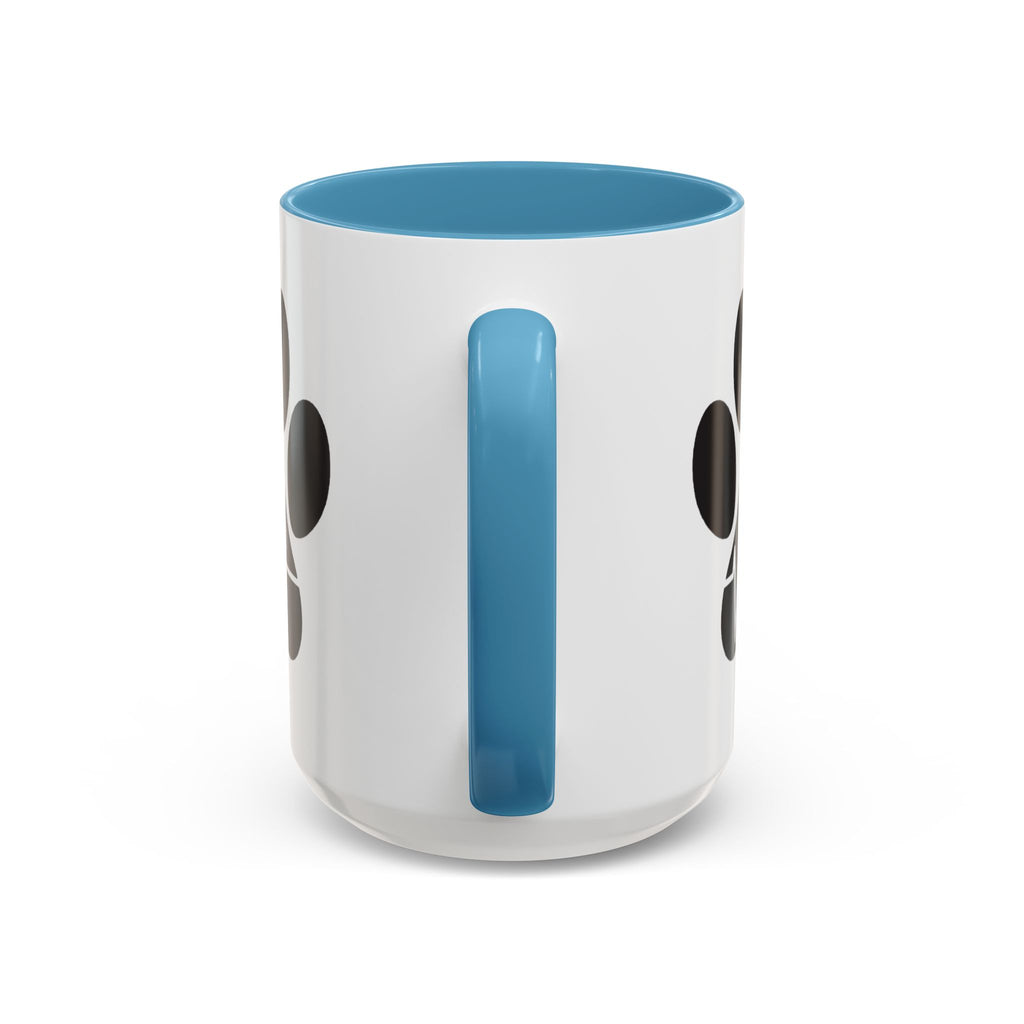 Elephant Paw Coffee Mug — Animal Rescue Heartbeat Accent Mug