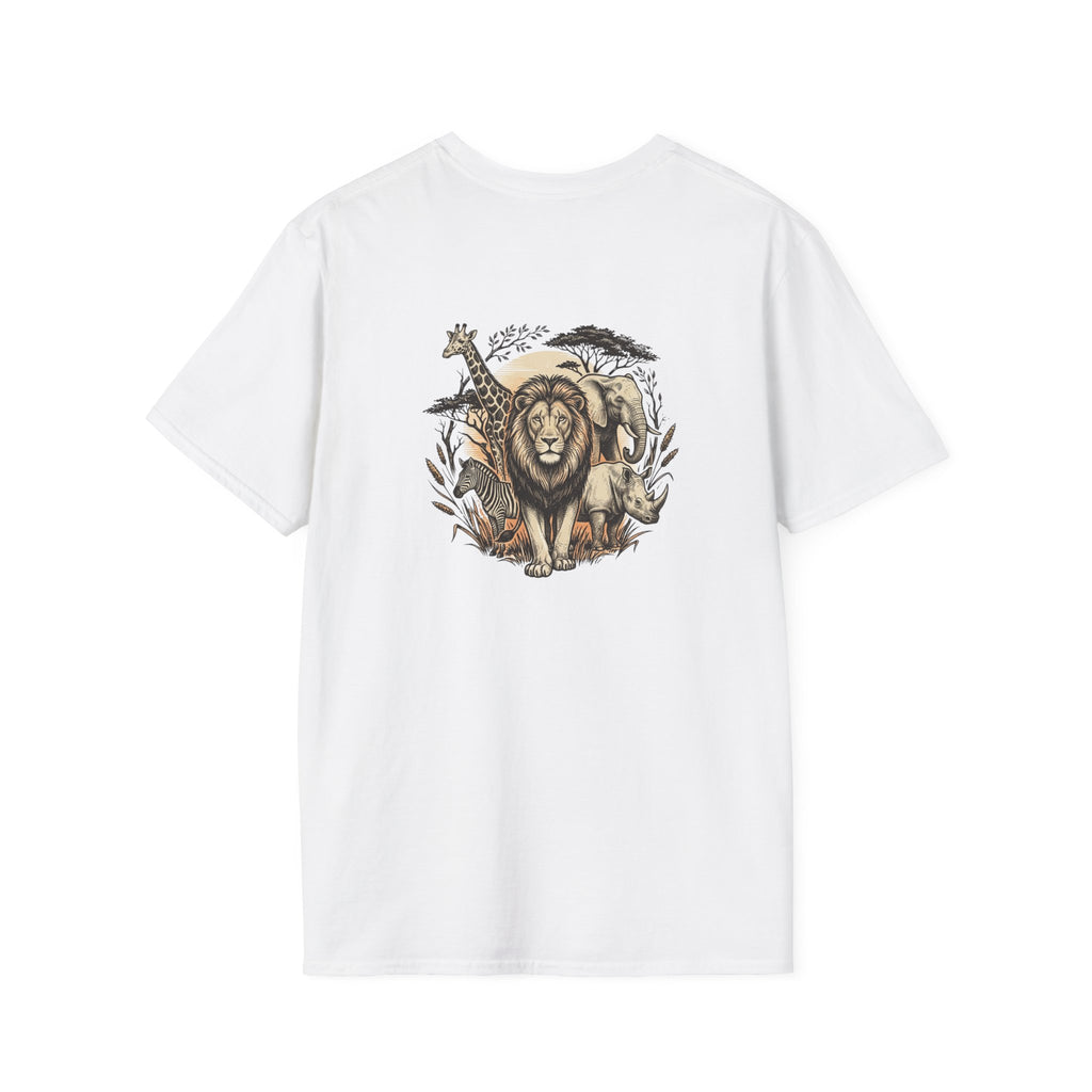Wildlife Logo T-Shirt — African-Inspired Graphic Tee
