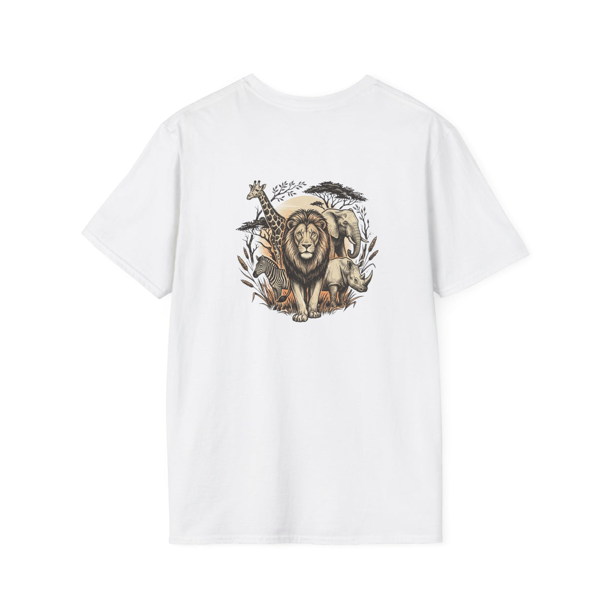 Wildlife Logo T-Shirt — African-Inspired Graphic Tee