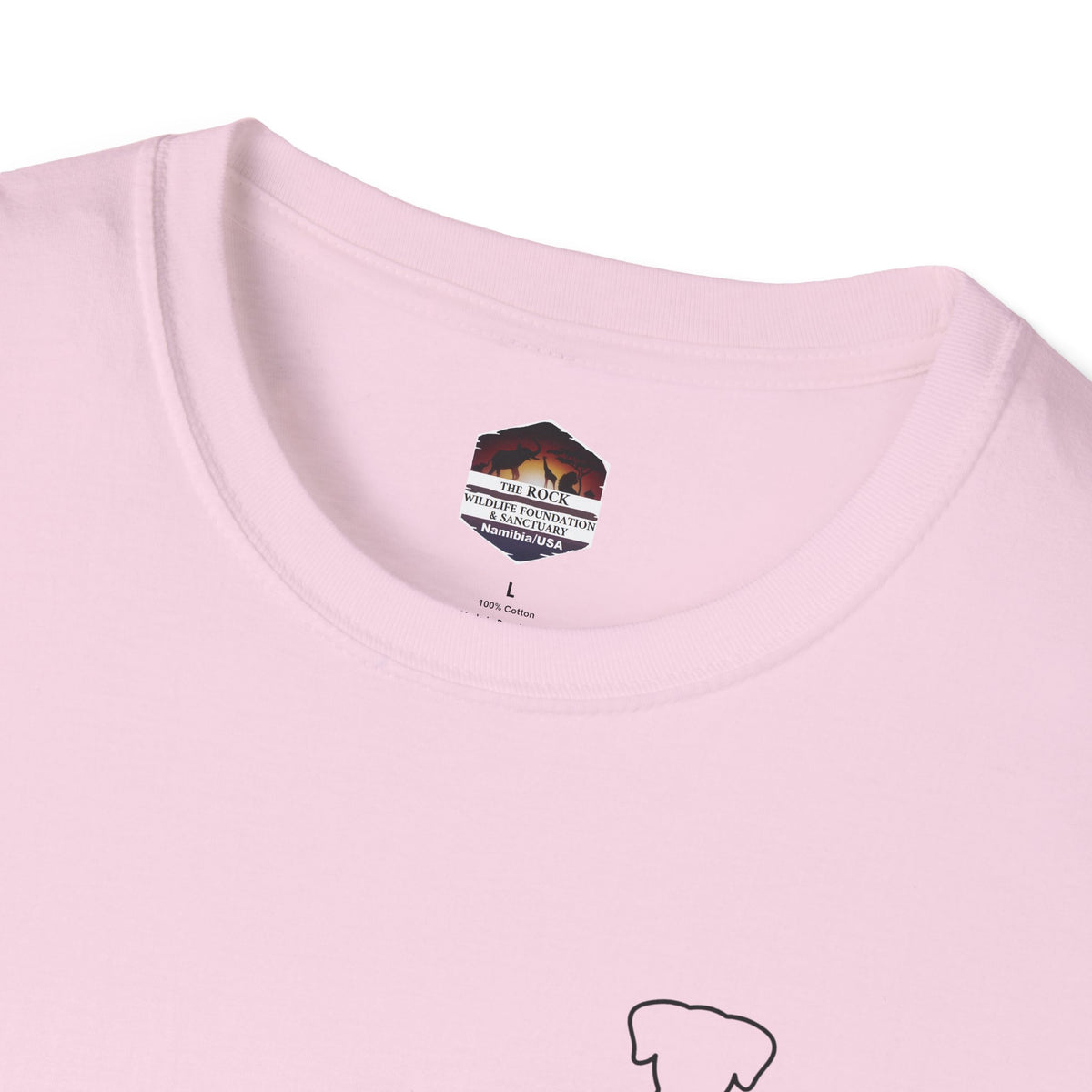 Dog and Cat Outline Tee — Minimal Pet Silhouette T-Shirt
