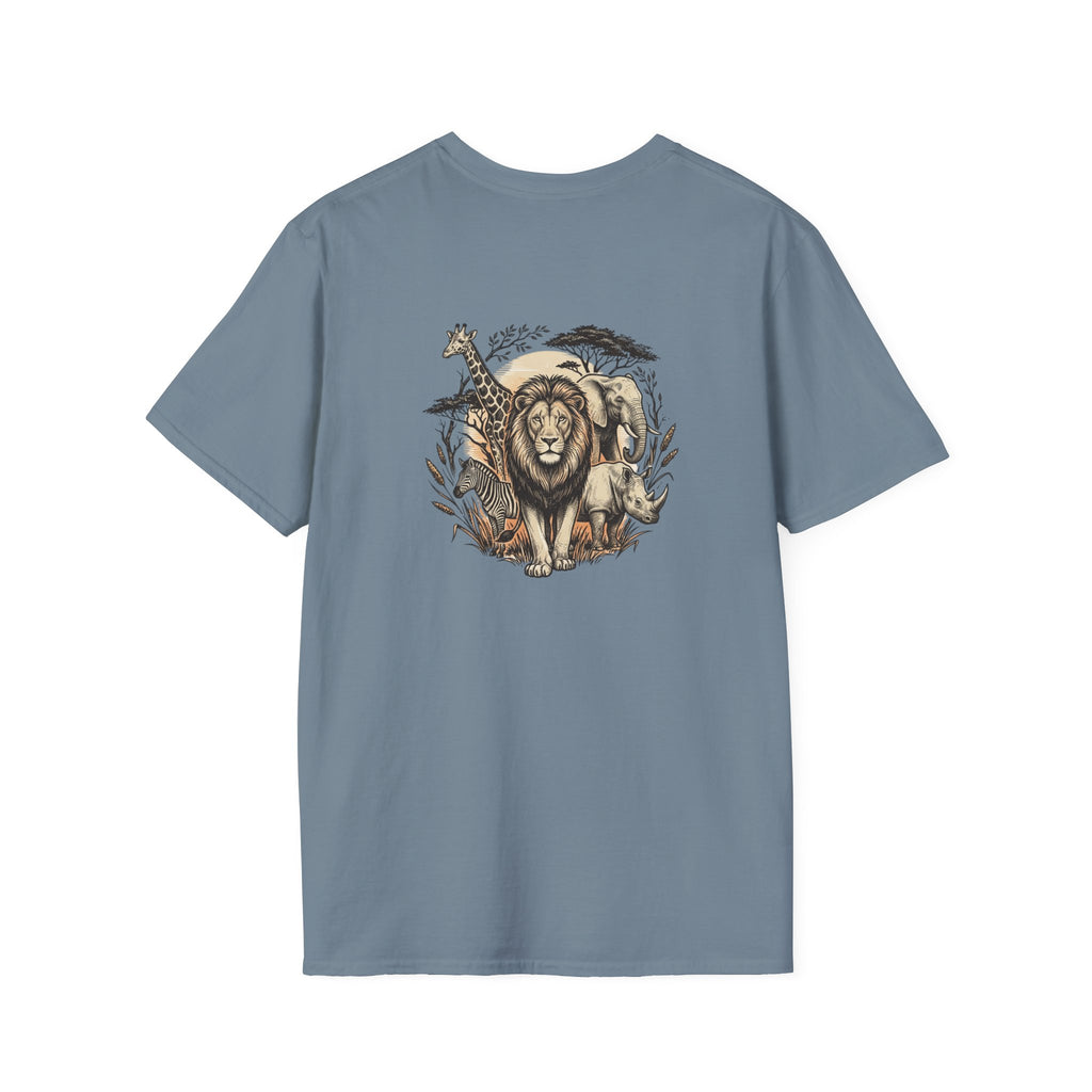 Wildlife Logo T-Shirt — African-Inspired Graphic Tee