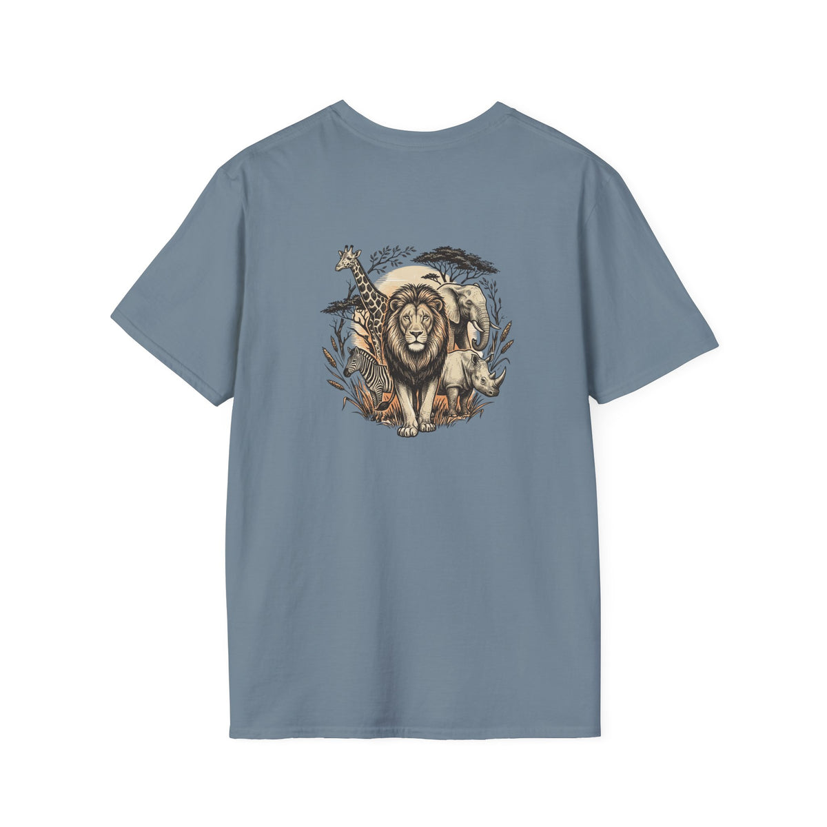 Wildlife Logo T-Shirt — African-Inspired Graphic Tee