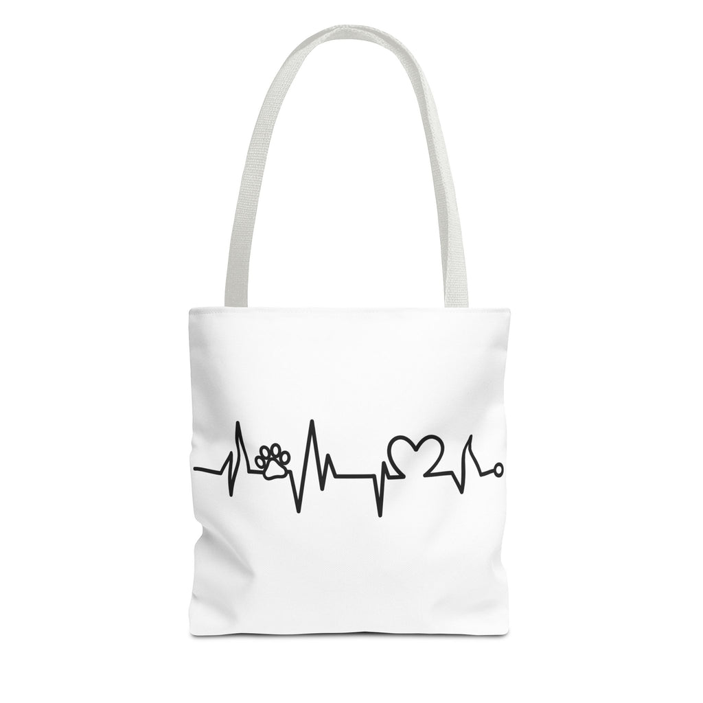 Animal ECG Tote Bag