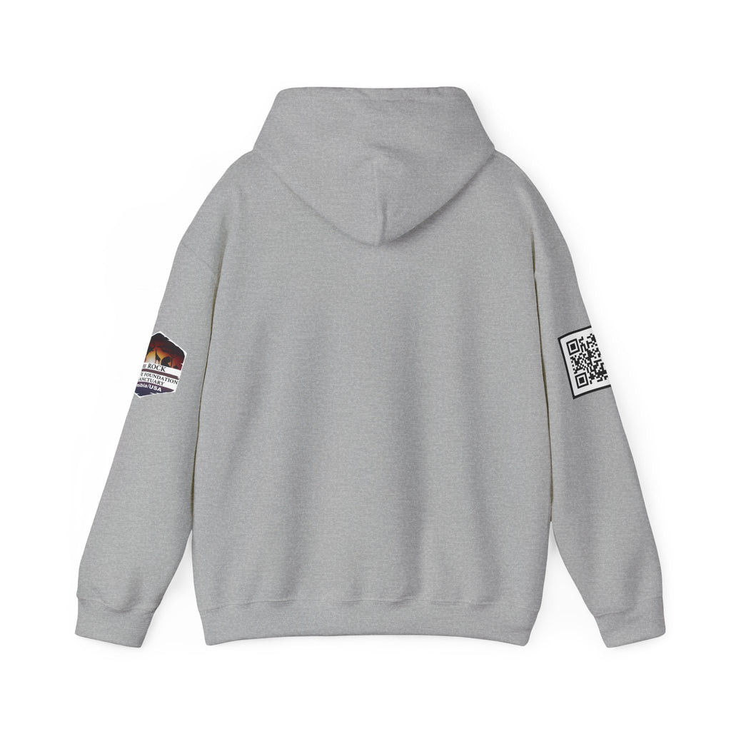 Hoodie - Rock Wildlife Script Pullover Hoodie
