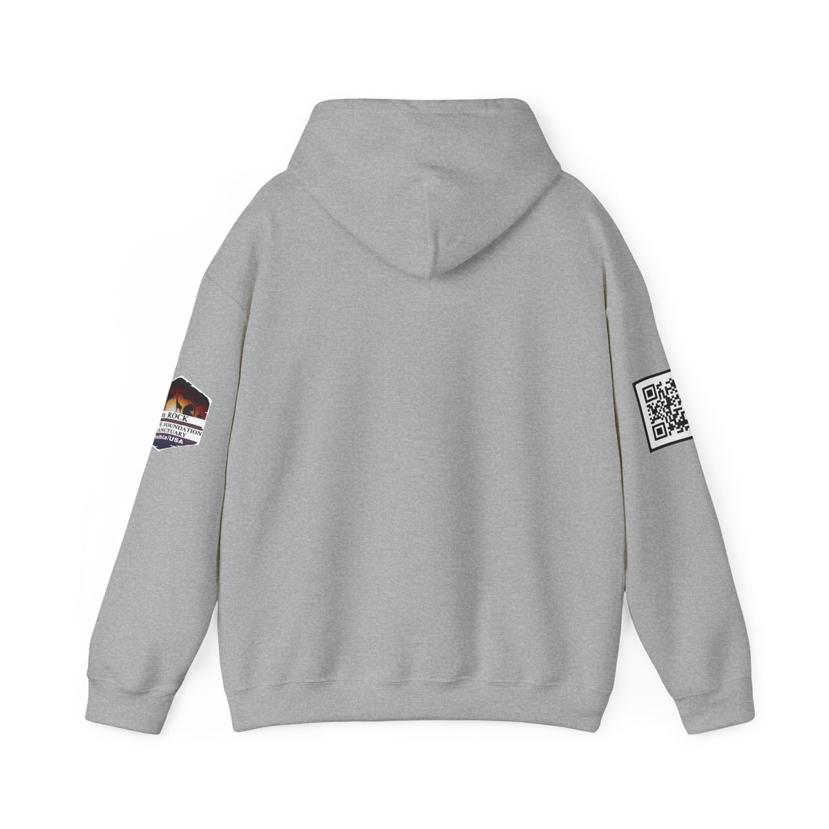 Hoodie - Rock Wildlife Script Pullover Hoodie
