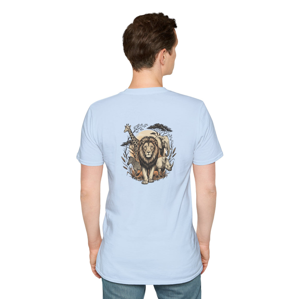 Wildlife Logo T-Shirt — African-Inspired Graphic Tee