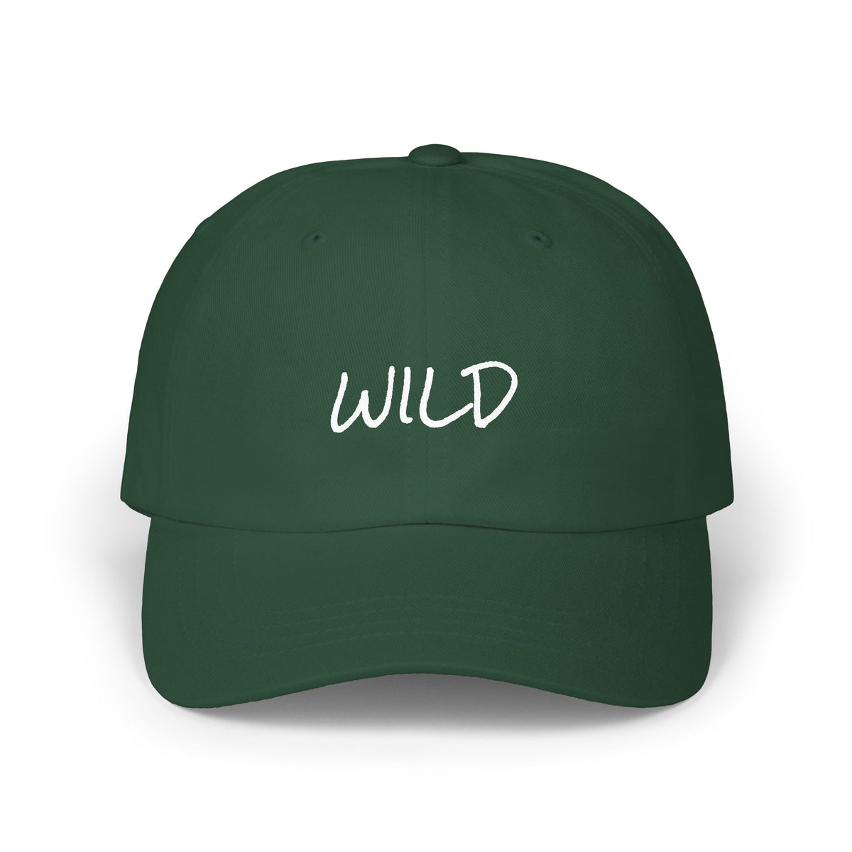 Wild Embroidered Dad Cap — Casual Embroidered Baseball Hat