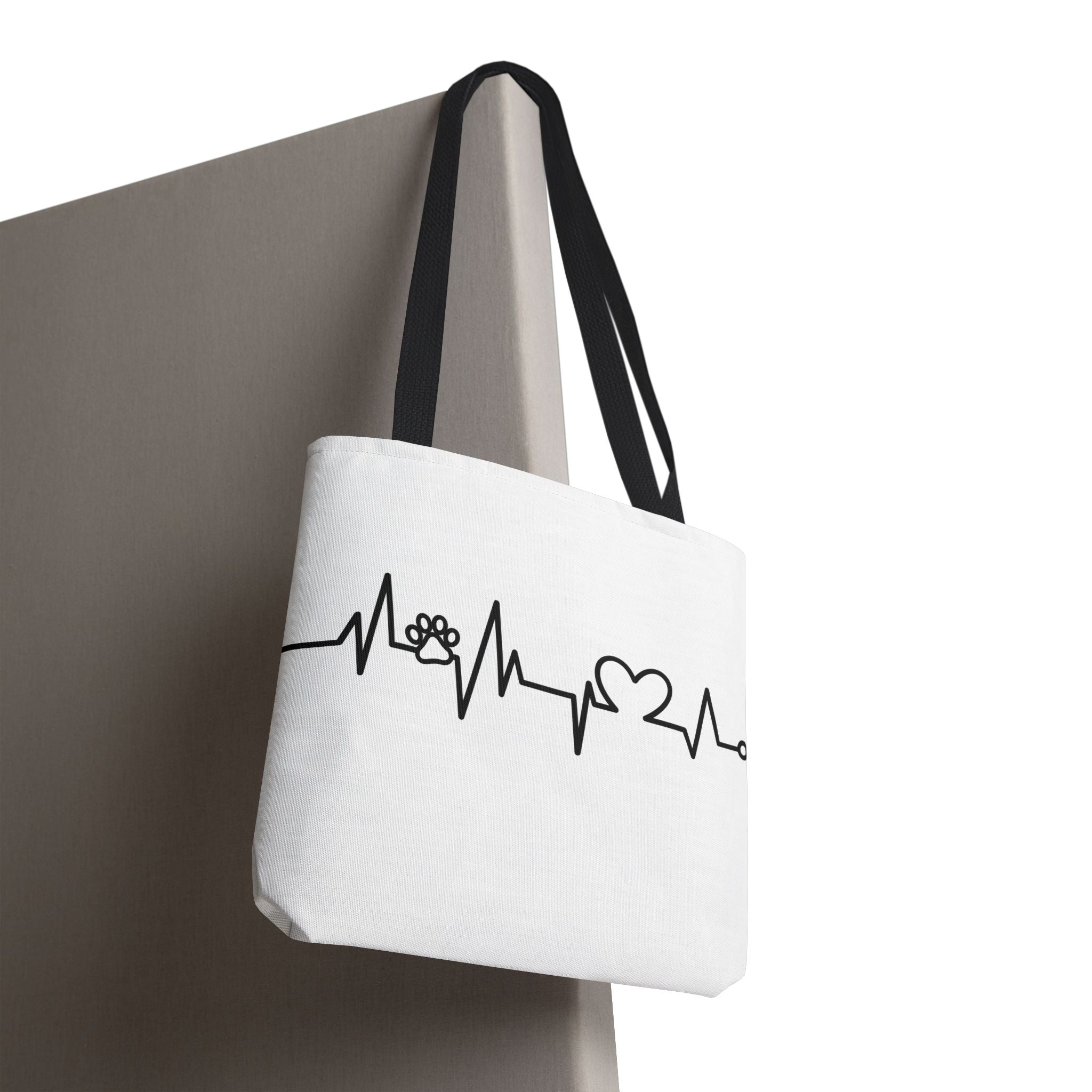 Animal ECG Tote Bag