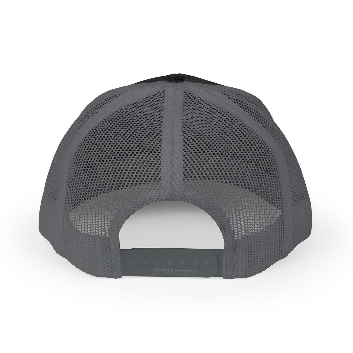 Rock Snapback Trucker Cap — White Mesh Baseball Hat
