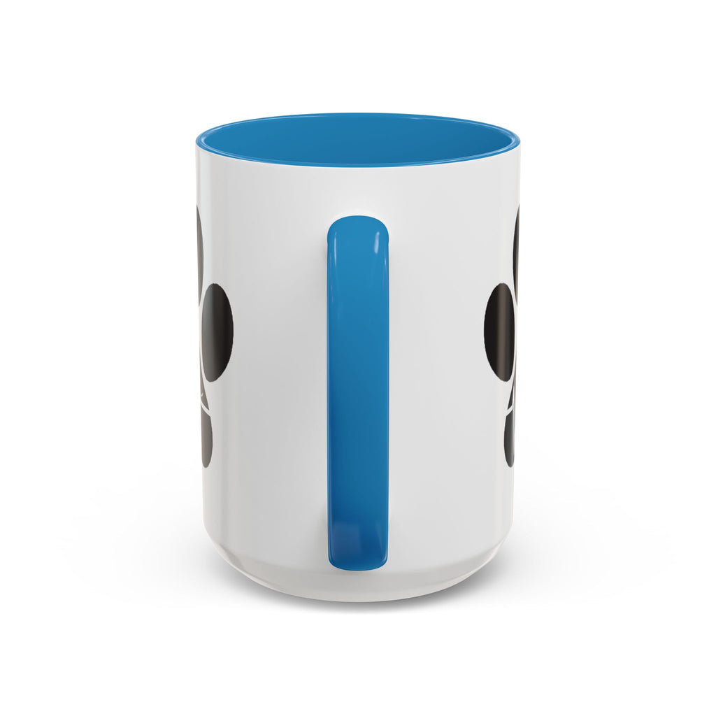 Dog Paw Heartbeat Coffee Mug — Pet Lover Accent Mug (11/15oz)