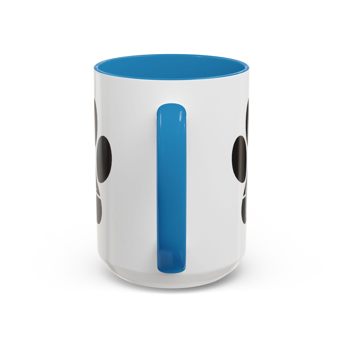 Dog Paw Heartbeat Coffee Mug — Pet Lover Accent Mug (11/15oz)