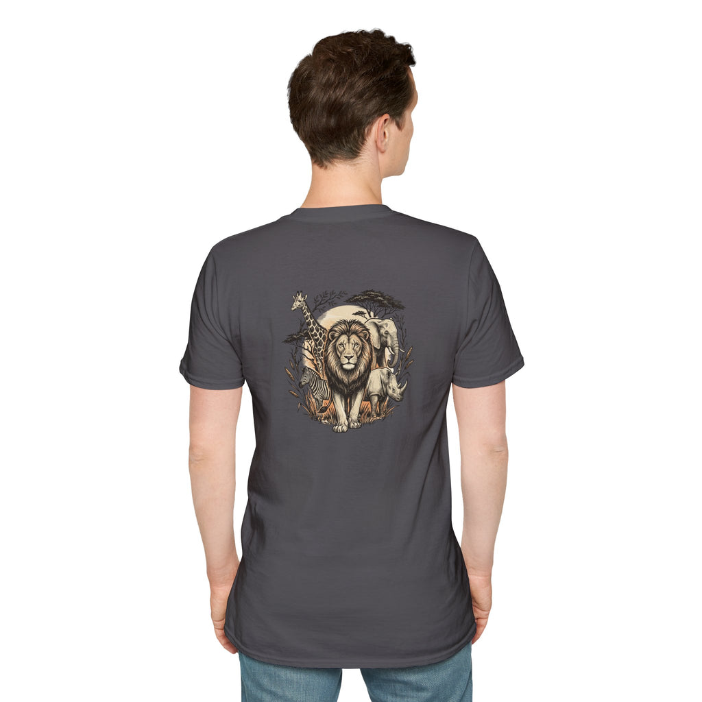 Wildlife Logo T-Shirt — African-Inspired Graphic Tee