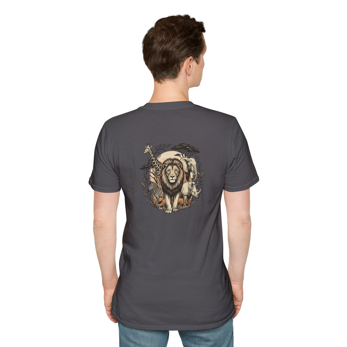 Wildlife Logo T-Shirt — African-Inspired Graphic Tee