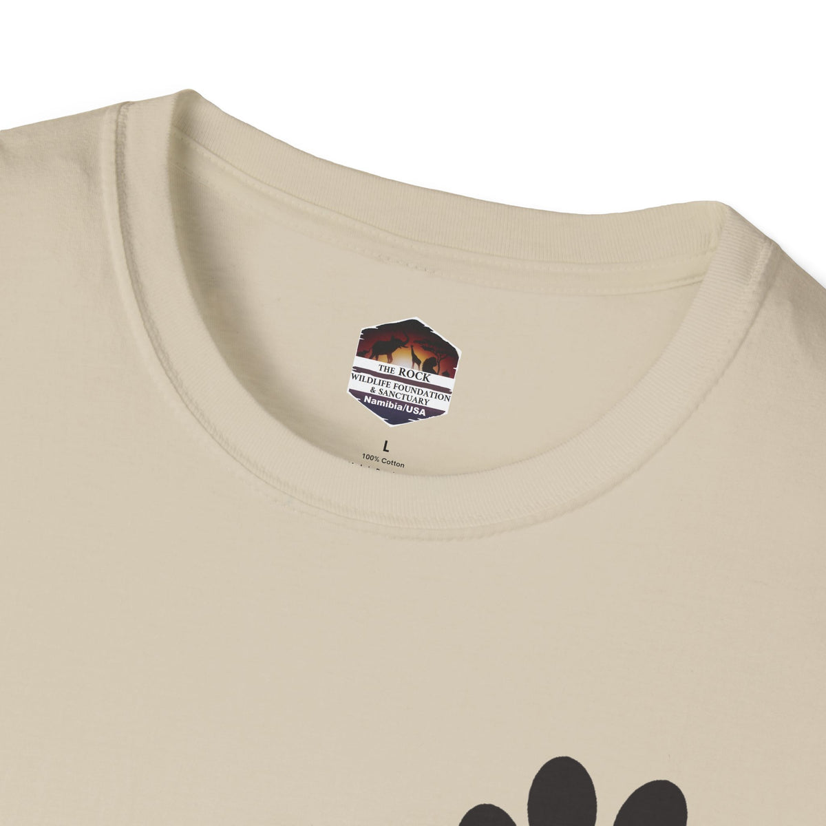 T-Shirt — Paw & Heartbeat EKG Design (Pet Lover Tee)
