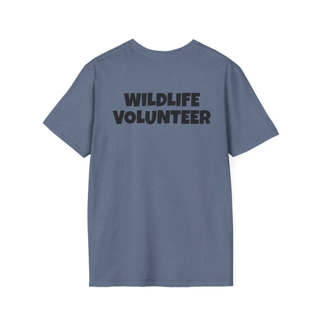 Wildlife Volunteer T-Shirt — Nature Rescue Pocket Logo Tee