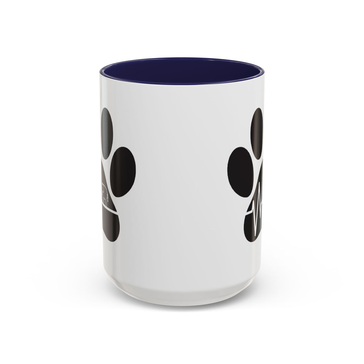 Elephant Paw Coffee Mug — Animal Rescue Heartbeat Accent Mug