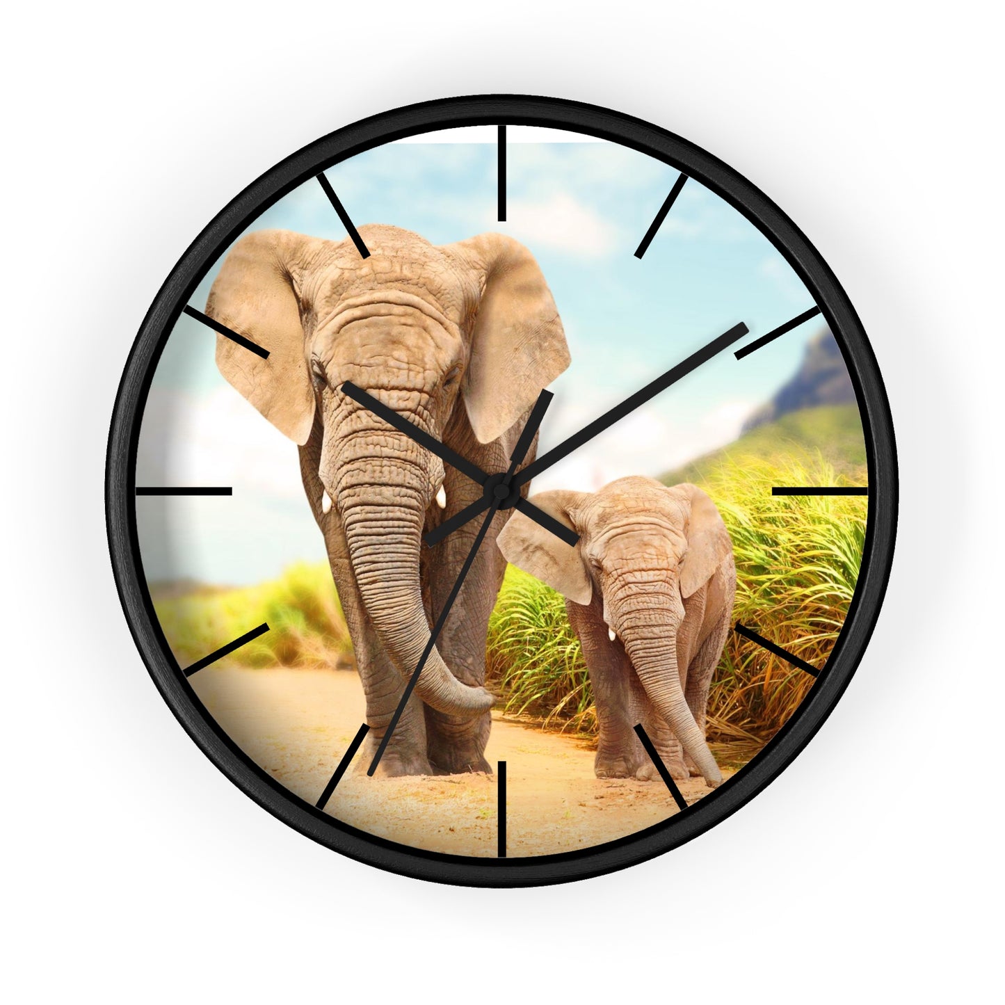 Elephant Wall Clock