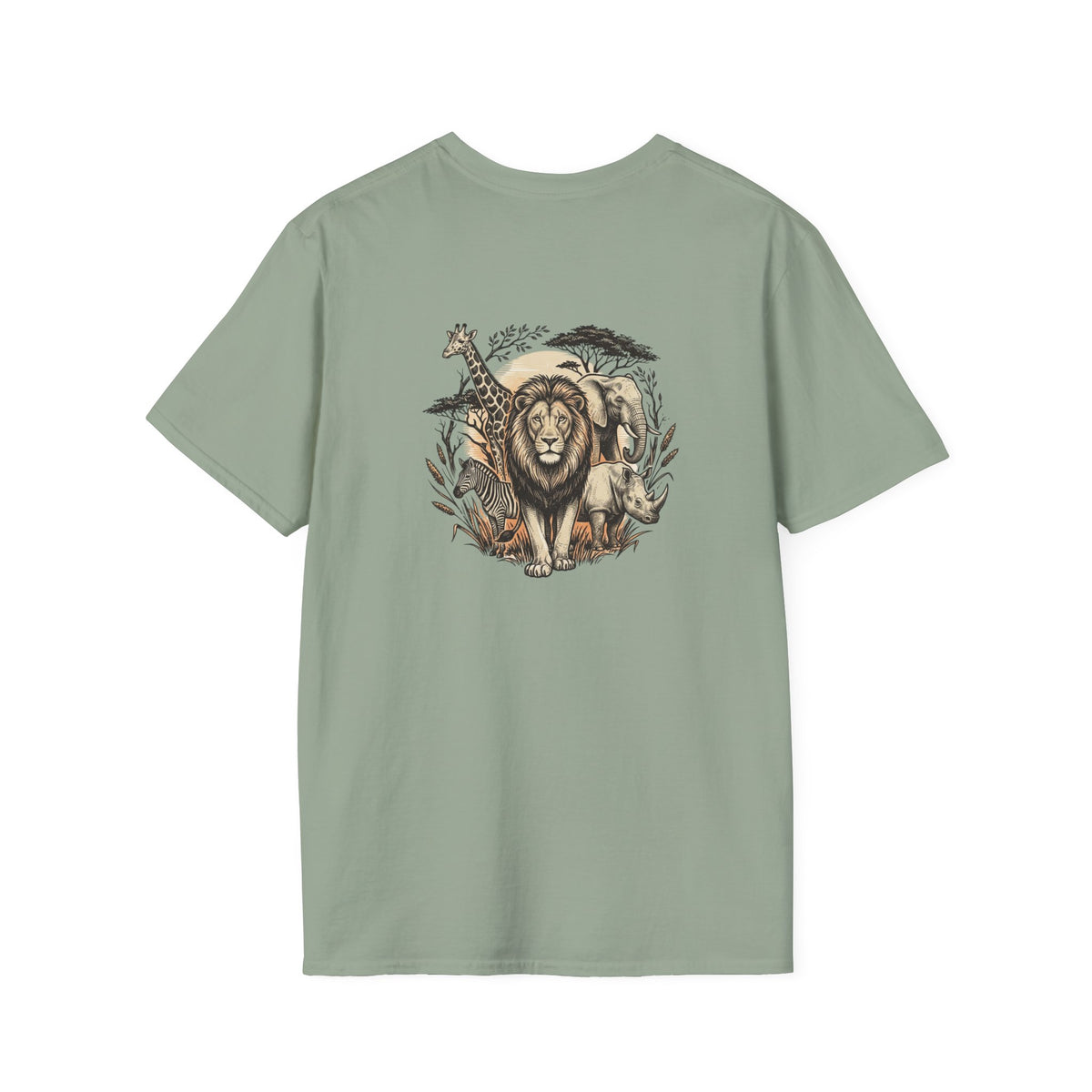 Wildlife Logo T-Shirt — African-Inspired Graphic Tee
