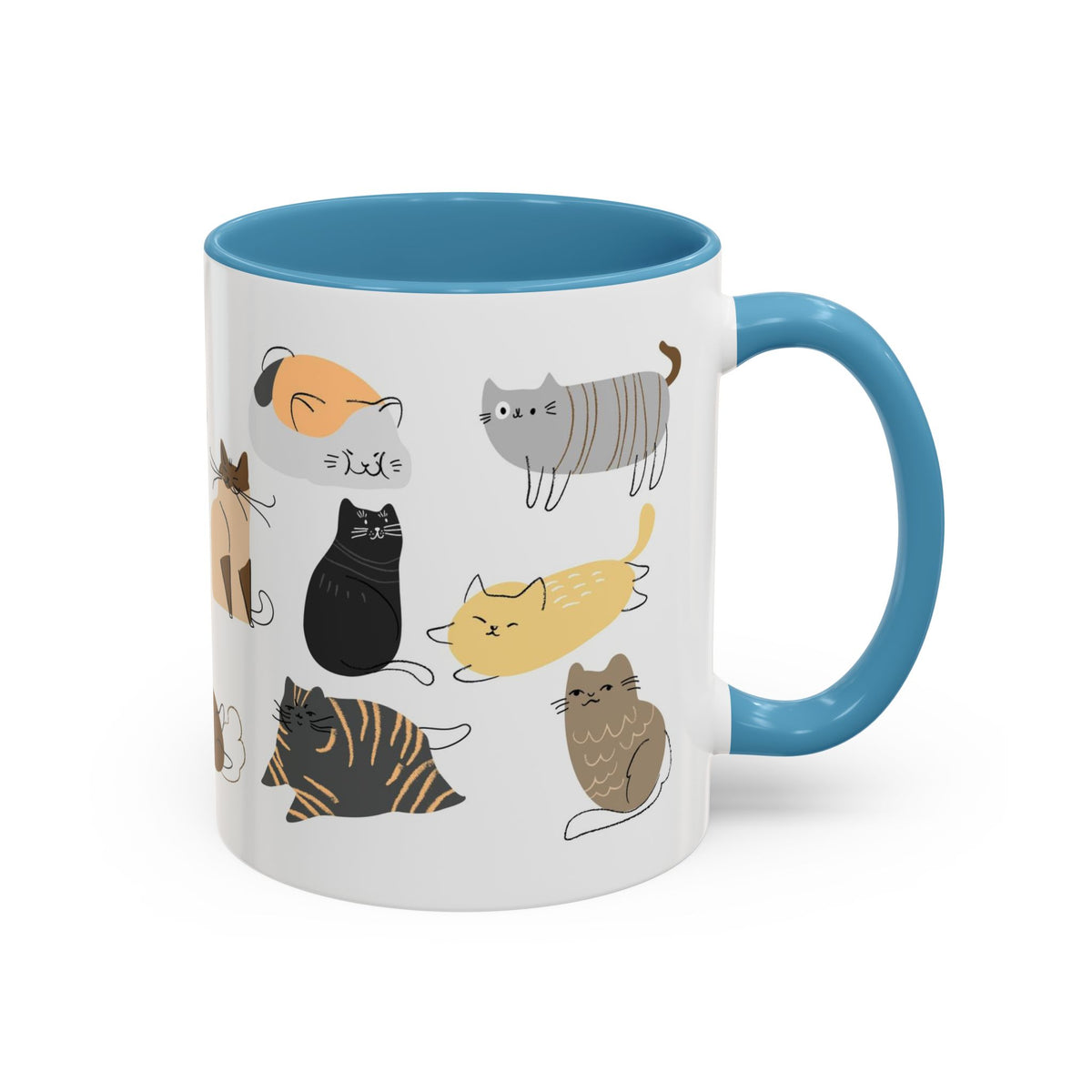 Rock Wildlife Accent Mug — 11/15oz Coffee Cup with Nature Design