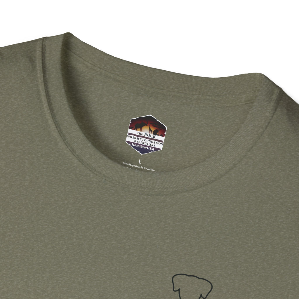Dog and Cat Outline Tee — Minimal Pet Silhouette T-Shirt