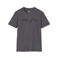 Heartbeat Paw & Heart T-Shirt — Pet Lover EKG Tee