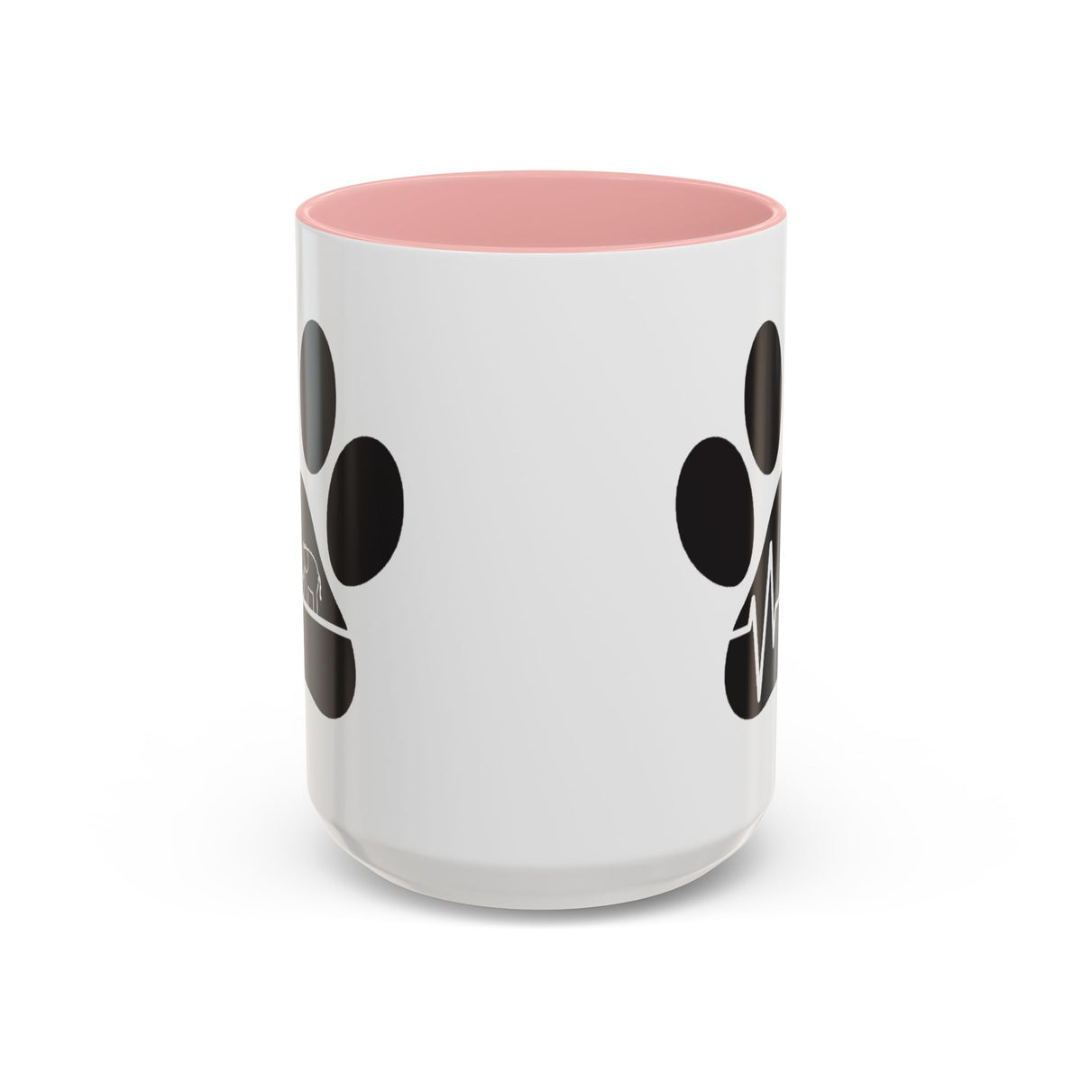Elephant Paw Coffee Mug — Animal Rescue Heartbeat Accent Mug