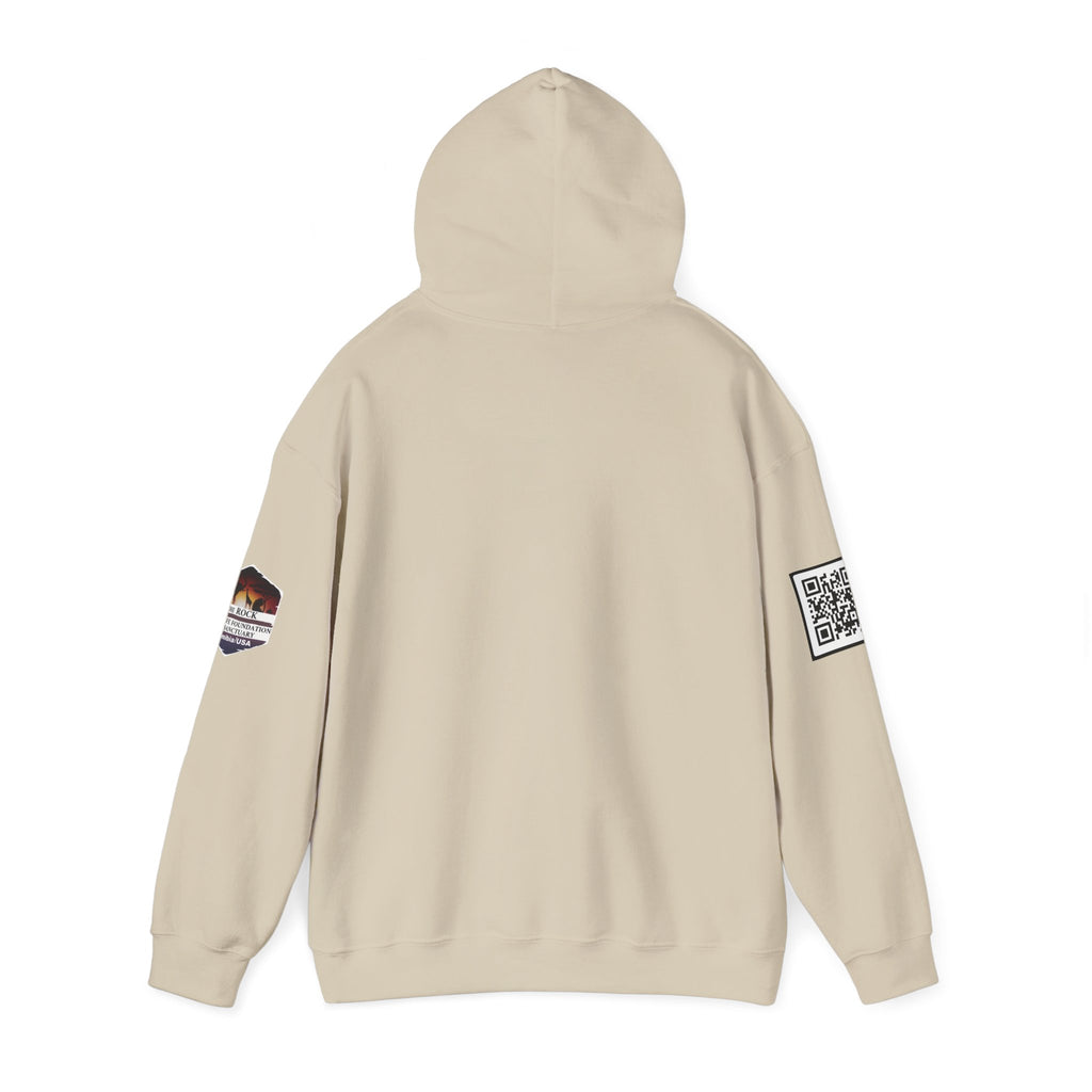 Hoodie - Rock Wildlife Script Pullover Hoodie
