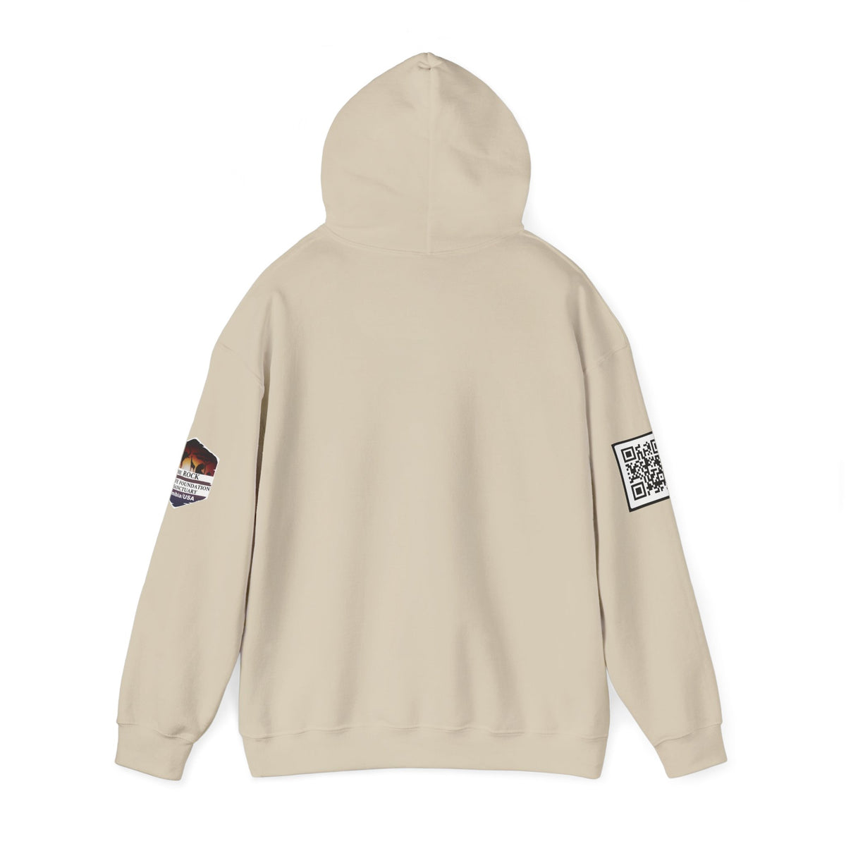 Hoodie - Rock Wildlife Script Pullover Hoodie