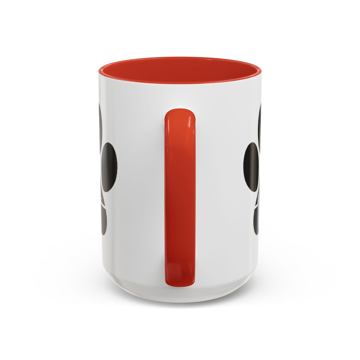 Dog Paw Heartbeat Coffee Mug — Pet Lover Accent Mug (11/15oz)