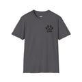 T-Shirt — Paw & Heartbeat EKG Design (Pet Lover Tee)