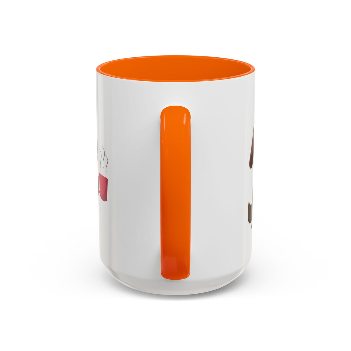 Cute Coffee Dog Mug — Adorable Puppy Holding Coffee Accent Mug (11/15 oz)