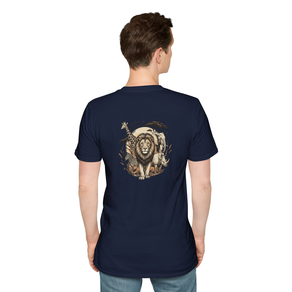Wildlife Logo T-Shirt — African-Inspired Graphic Tee