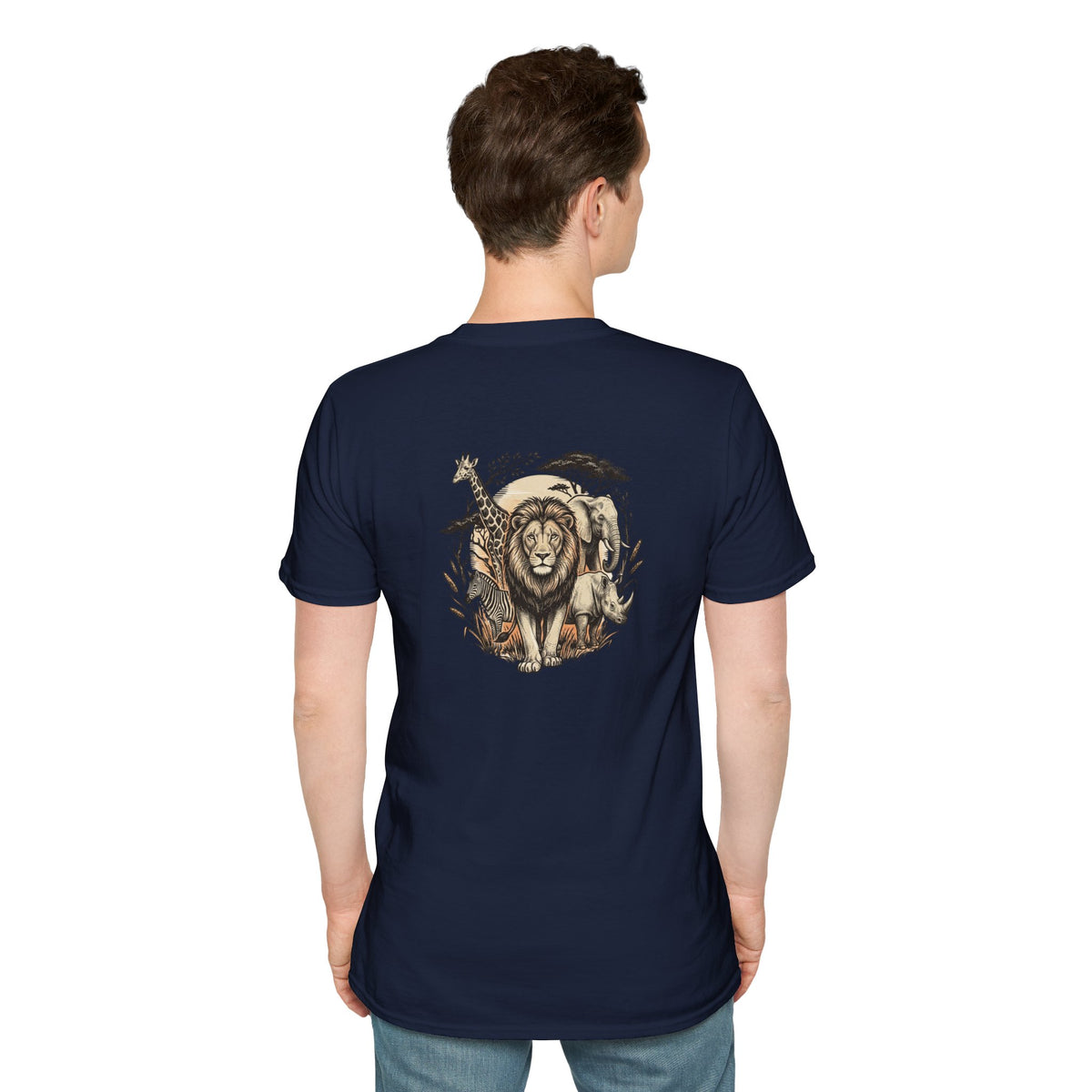 Wildlife Logo T-Shirt — African-Inspired Graphic Tee