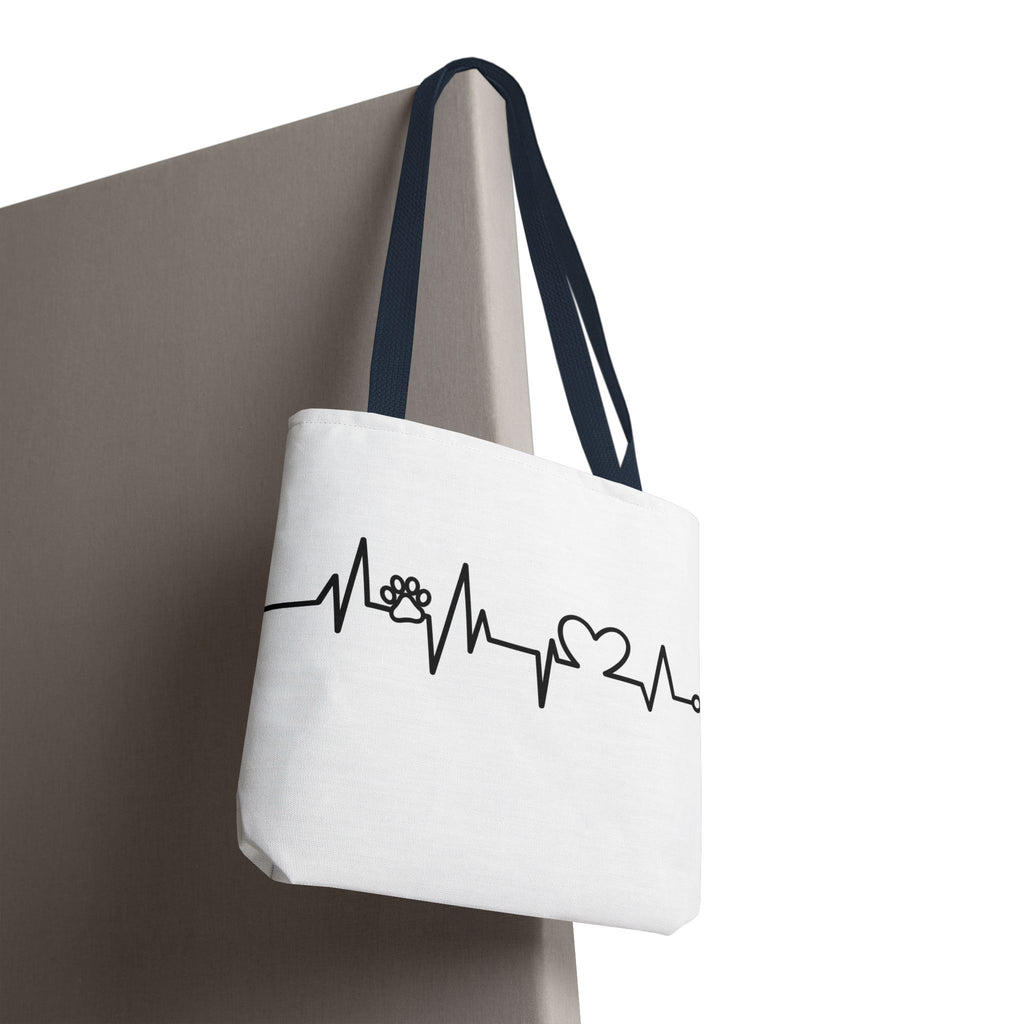 Animal ECG Tote Bag