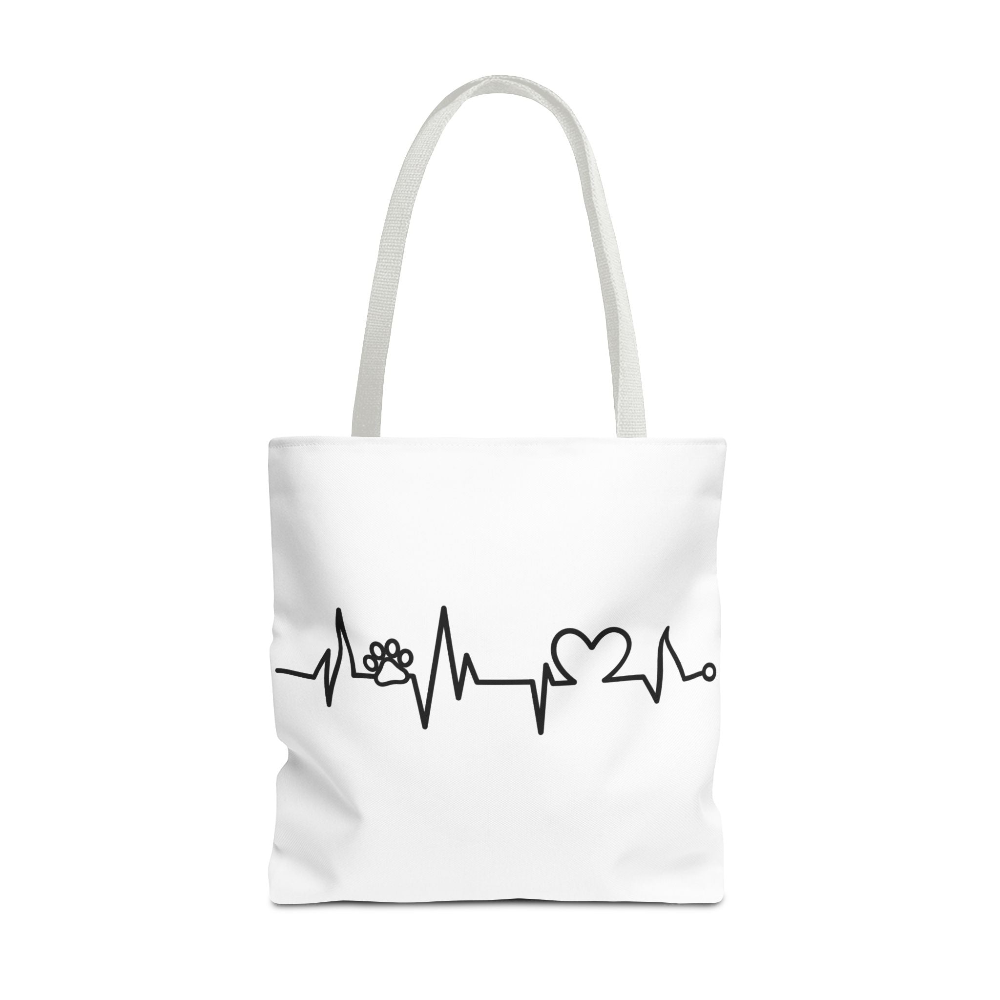 Animal ECG Tote Bag