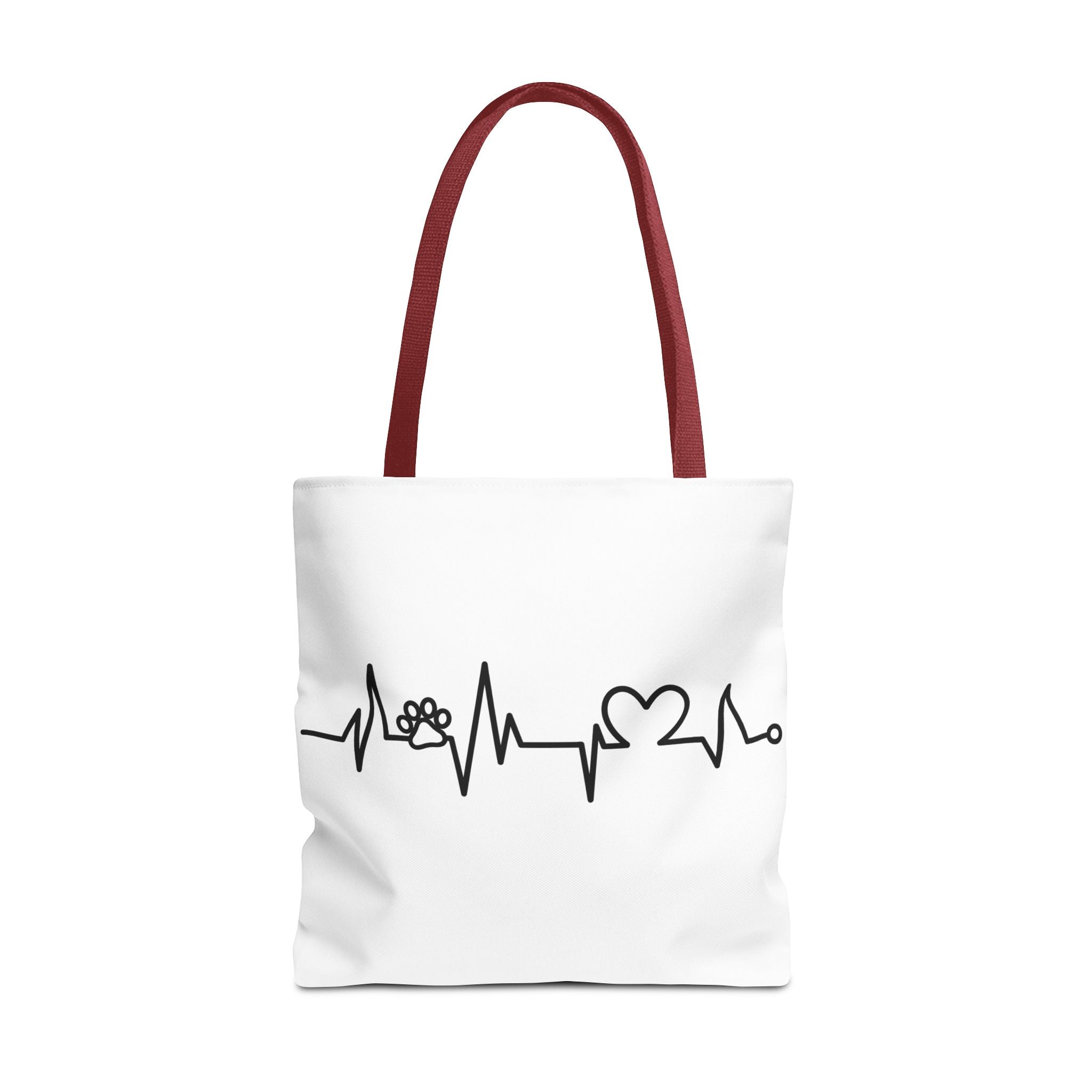 Animal ECG Tote Bag